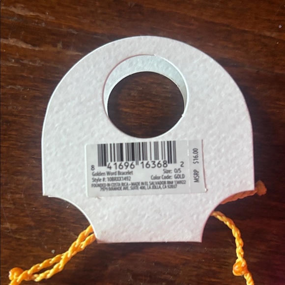 Pura Vida  Bracelet - Golden Yellow - Picture 2 of 2